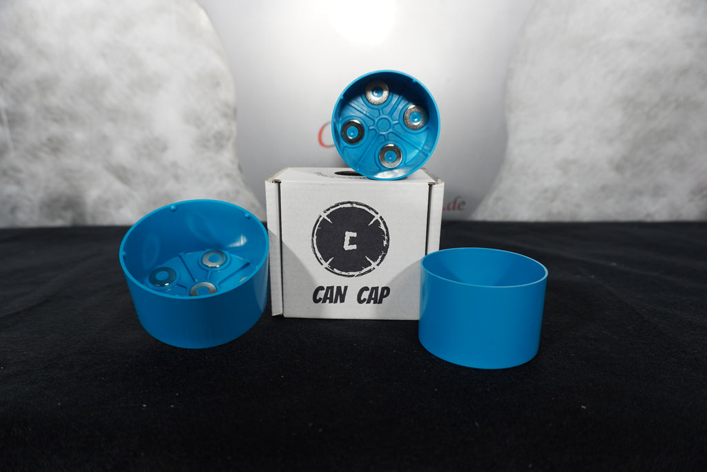 Can Cap 3er Set Türkis für Dosendurchmesser ca.(Groß 68mm, Mittel 58mm, Klein 54mm)