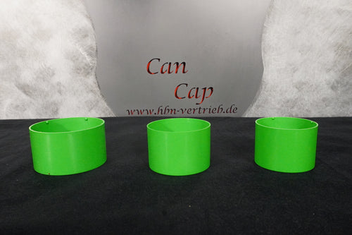 Can Cap 3er Set Grün für Dosendurchmesser ca.(Groß 68mm, Mittel 58mm, Klein 54mm)