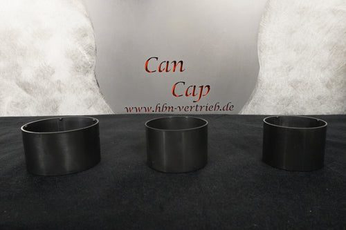 Can Cap 3er Set Schwarz für Dosendurchmesser ca.(Groß 68mm, Mittel 58mm, Klein 54mm)
