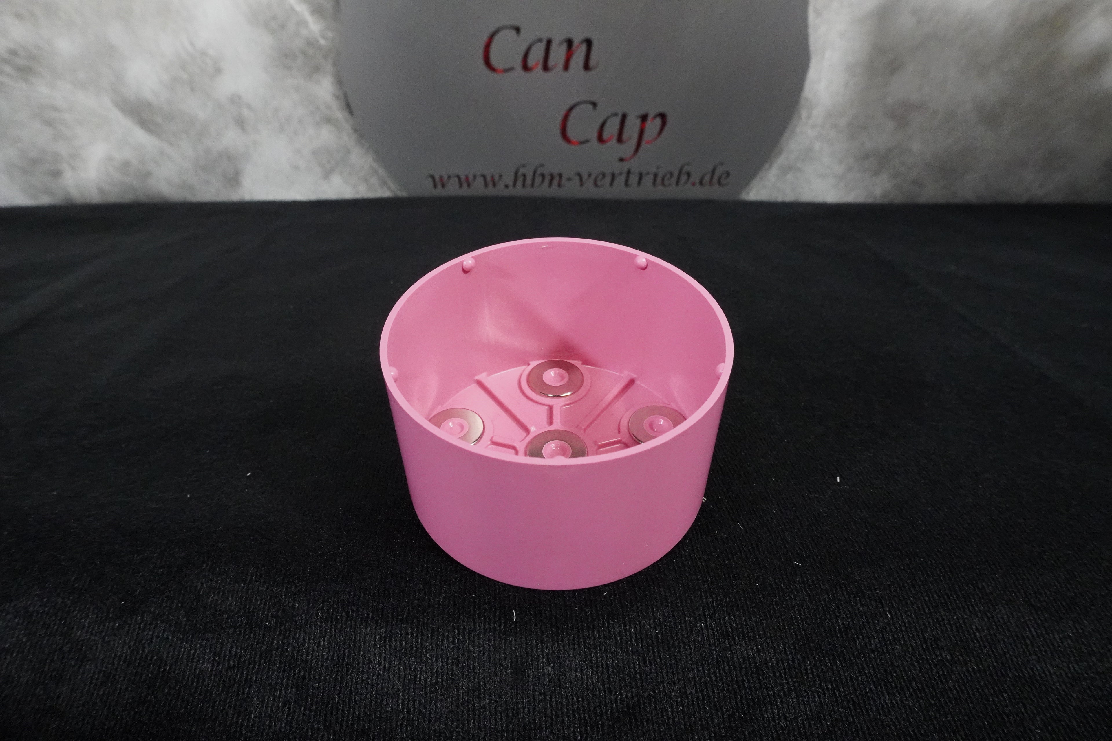 Can Cap Groß Rosa für Dosenduchmesser ca. (Groß 68mm)