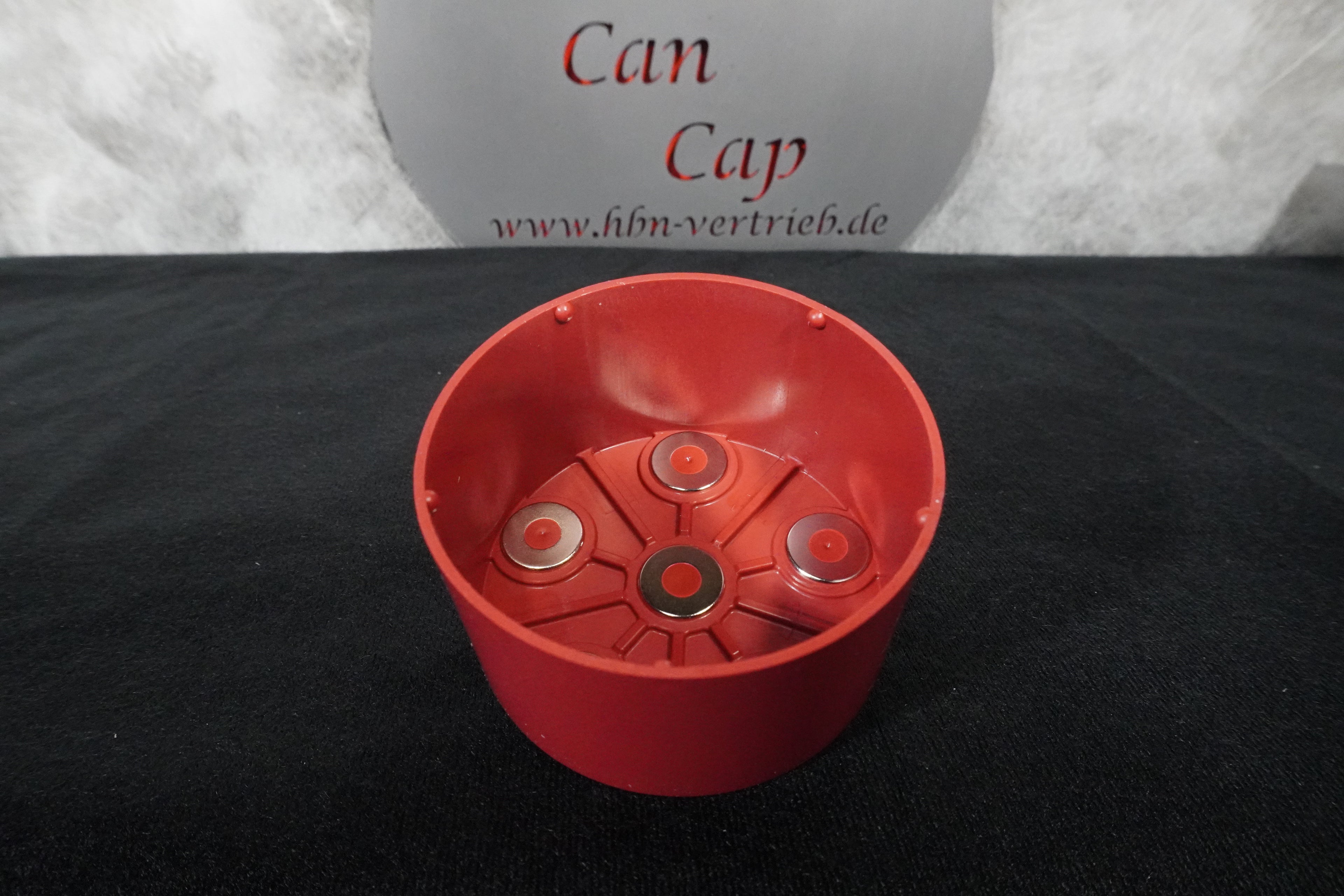 Can Cap Groß Rot für Dosenduchmesser ca. (Groß 68mm)