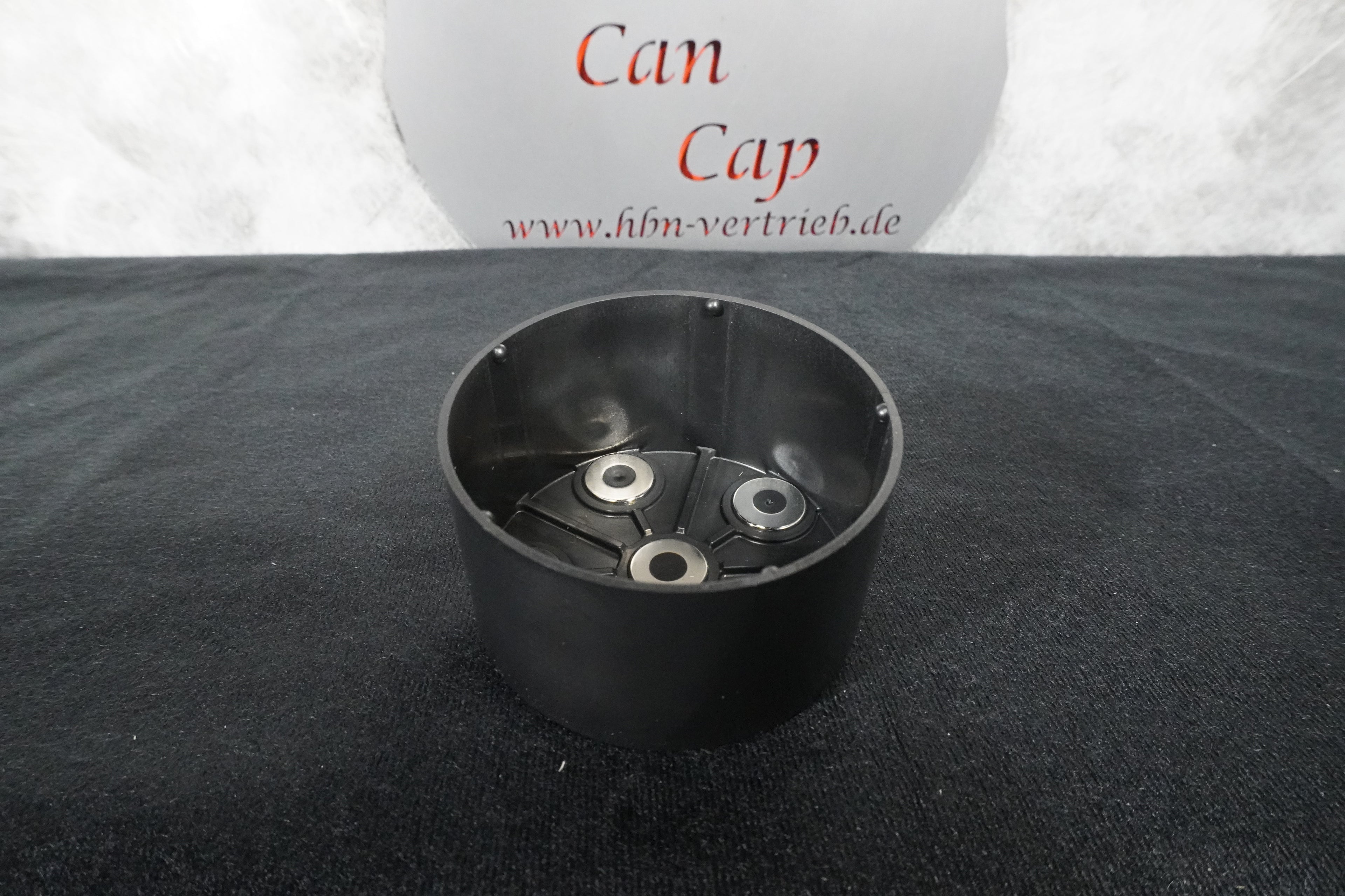Can Cap Groß Schwarz für Dosenduchmesser ca. (Groß 68mm)